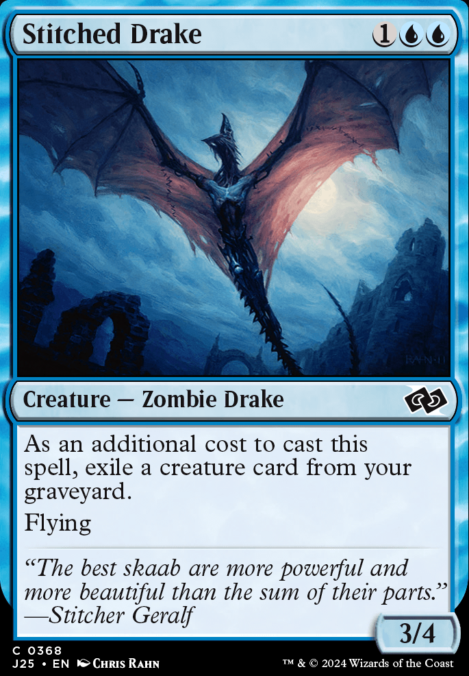 Featured card: Stitched Drake