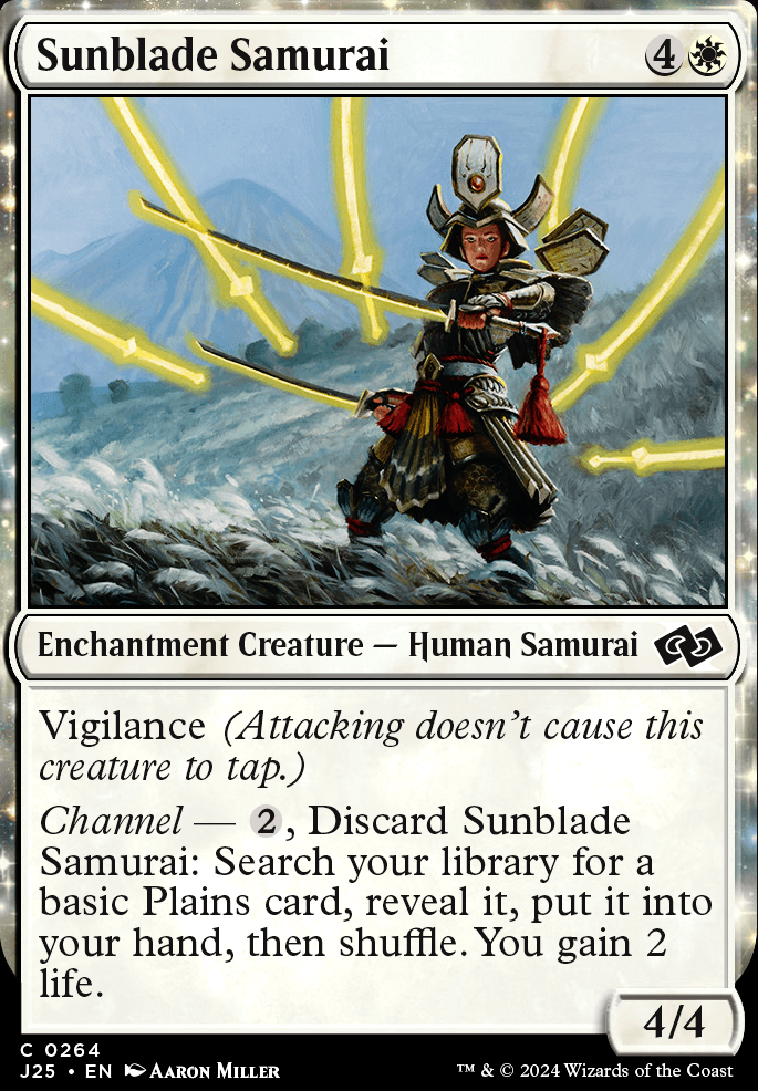 Featured card: Sunblade Samurai