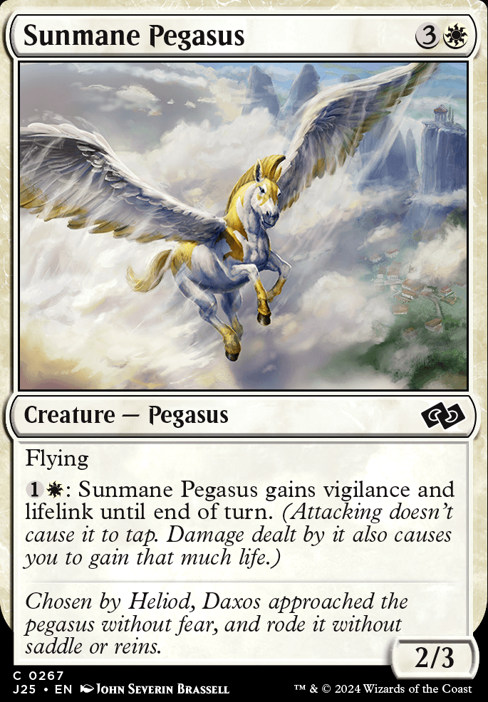 Featured card: Sunmane Pegasus