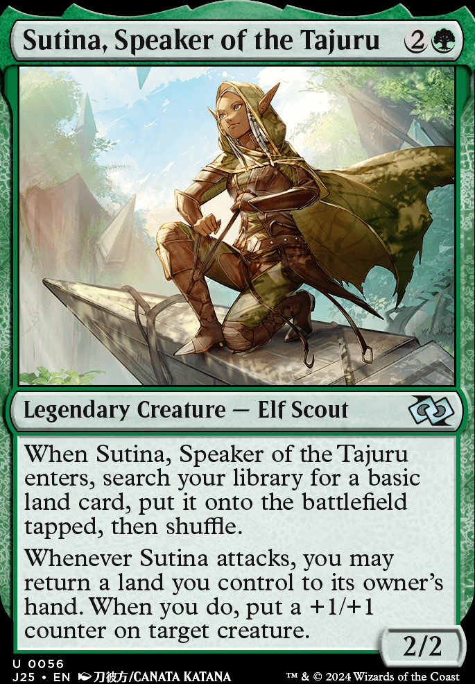 Featured card: Sutina, Speaker of the Tajuru