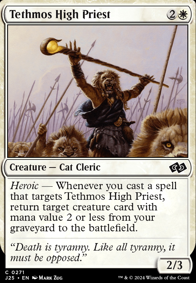 Featured card: Tethmos high Priest