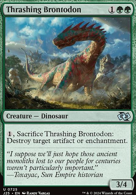 Thrashing Brontodon