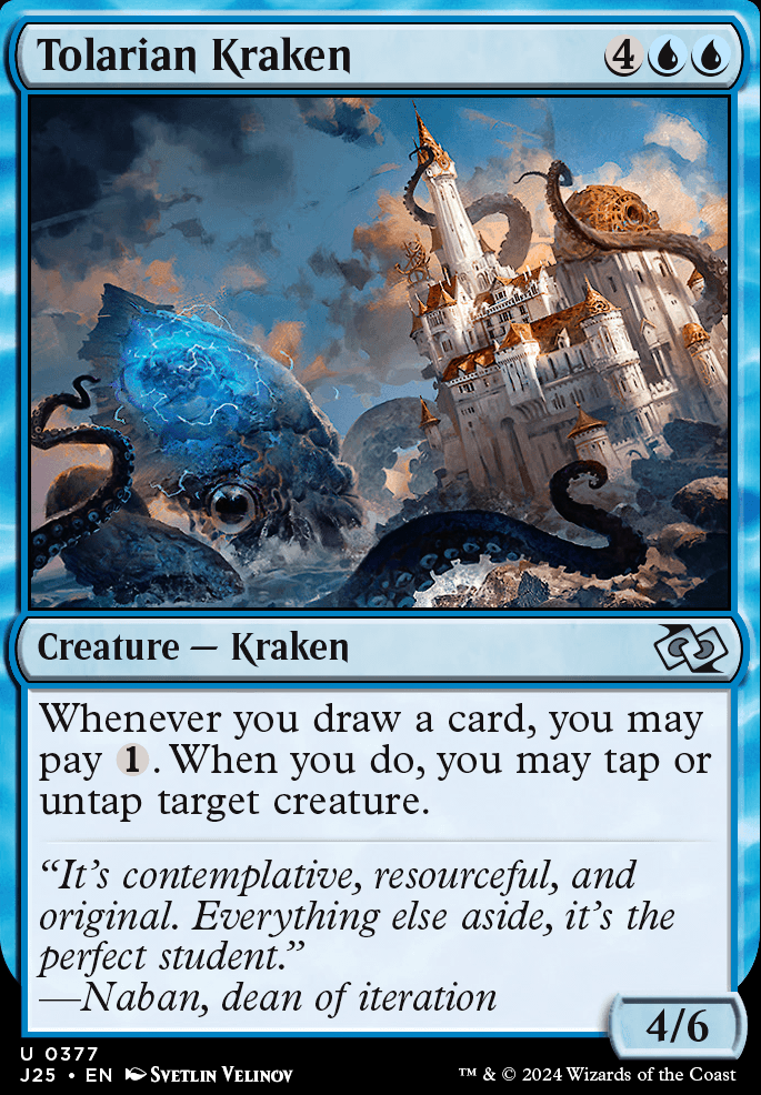 Featured card: Tolarian Kraken