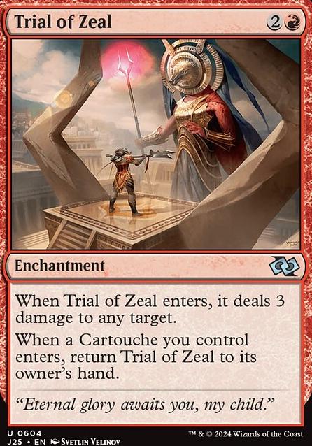 Featured card: Trial of Zeal