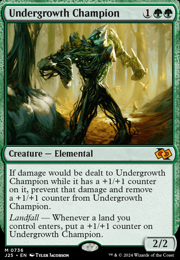 Featured card: Undergrowth Champion