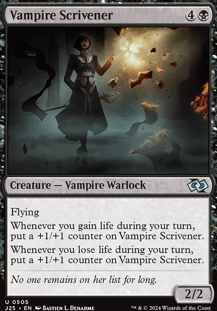 Featured card: Vampire Scrivener