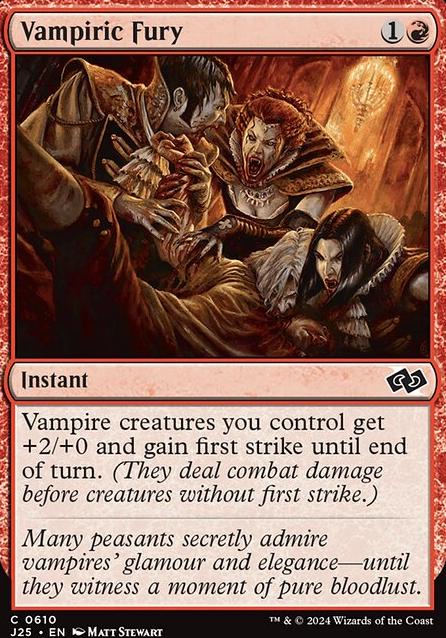 Featured card: Vampiric Fury