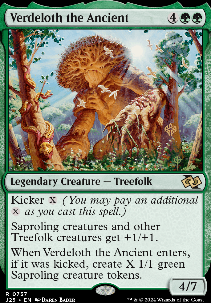 Verdeloth the Ancient feature for Dual Deck: Surf and Turf (Treefolk/Krakens)