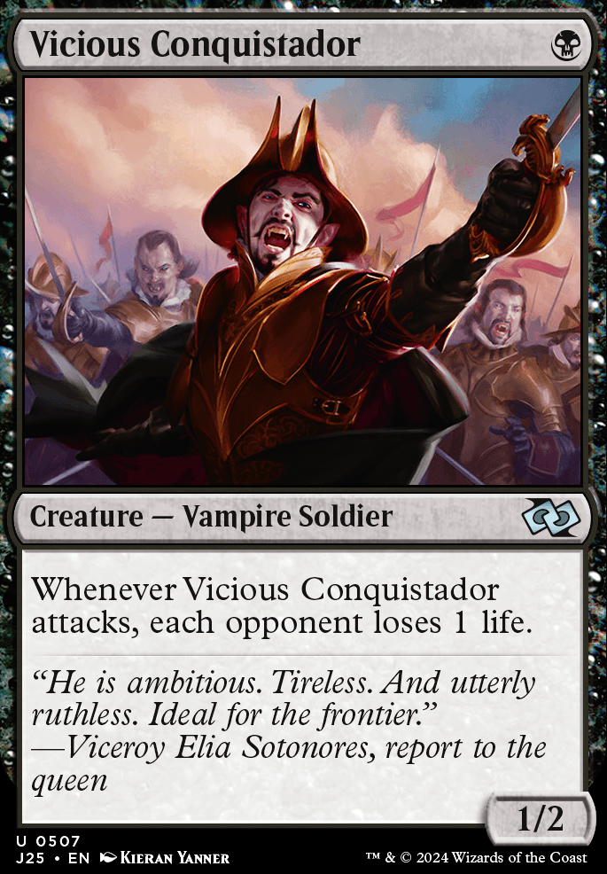 Featured card: Vicious Conquistador