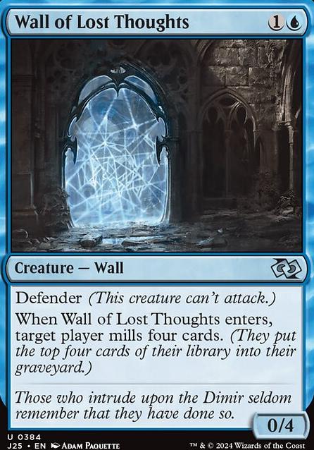 Featured card: Wall of Lost Thoughts