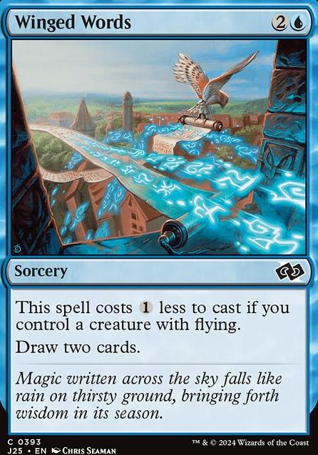 Winged Words feature for Murmuring Mystic Budget PDH