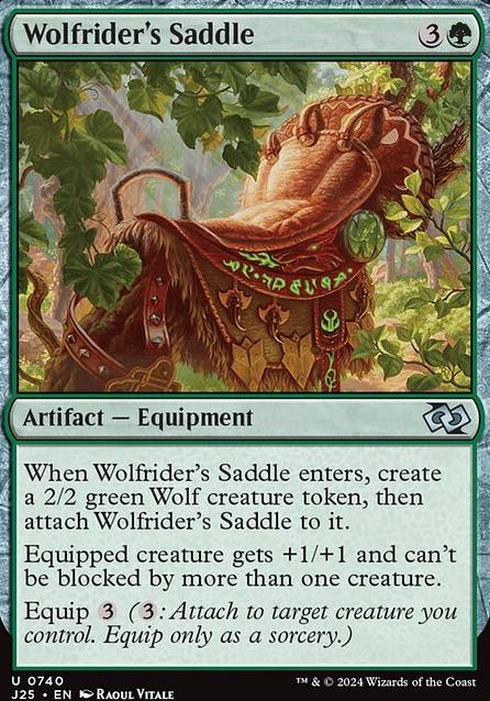 Featured card: Wolfrider's Saddle