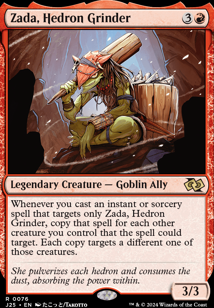 Commander: Zada, Hedron Grinder