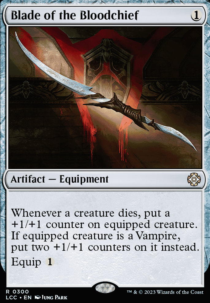 Blade of the Bloodchief feature for The Brood x Blade (Combo Core)