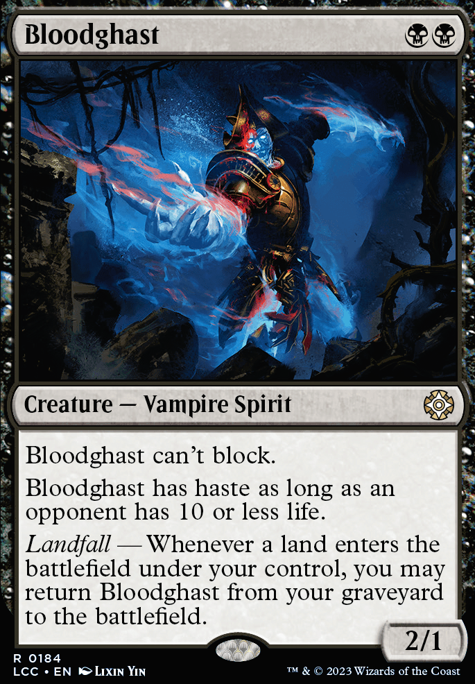 Bloodghast feature for Loam Pox