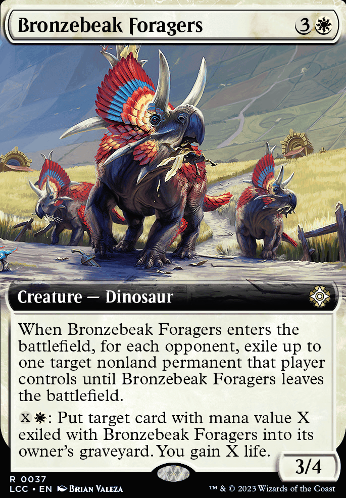 Featured card: Bronzebeak Foragers