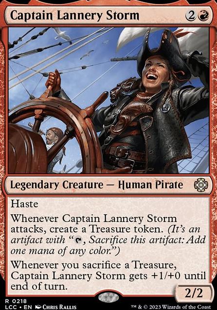 Captain Lannery Storm feature for The Plunder Queen's Quest for Booty
