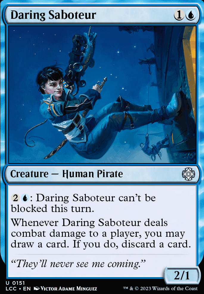 Featured card: Daring Saboteur
