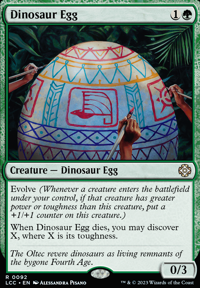 Featured card: Dinosaur Egg