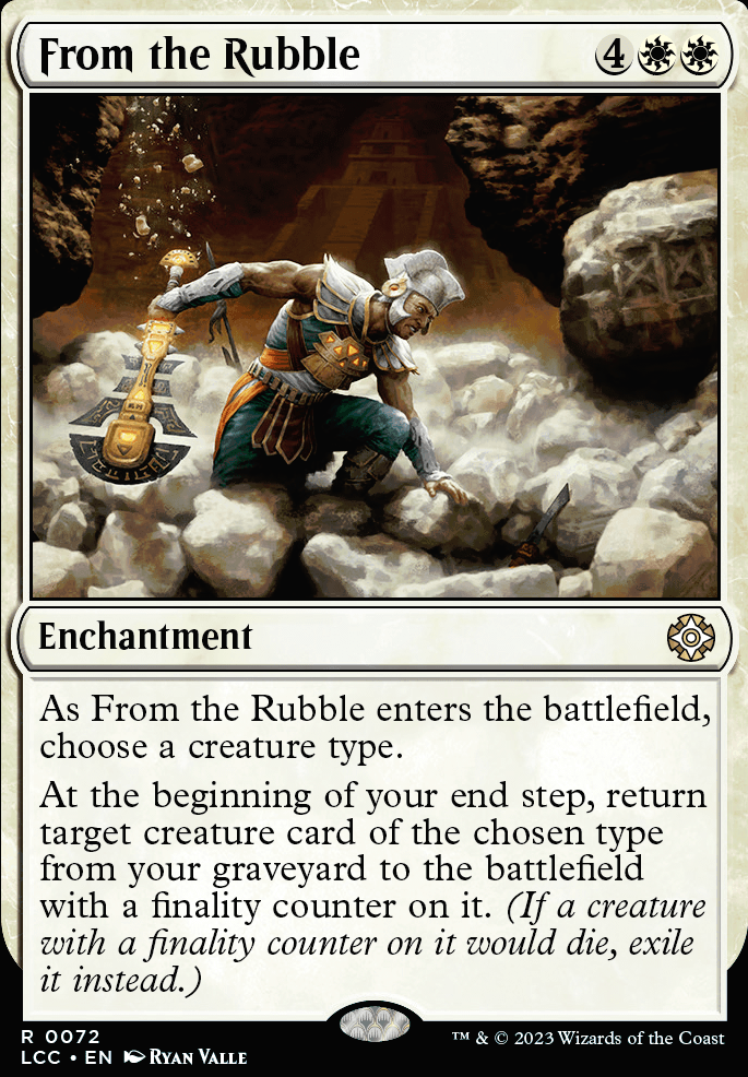 Featured card: From the Rubble