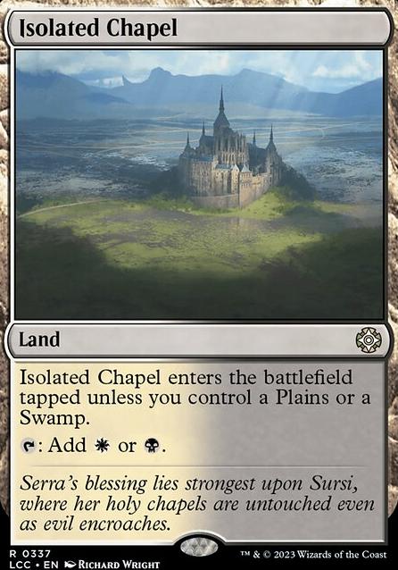 Isolated Chapel feature for Scrape and lick deck