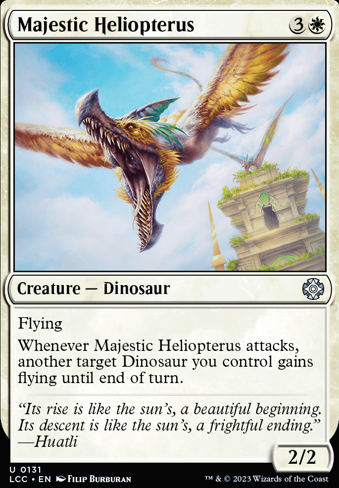 Featured card: Majestic Heliopterus