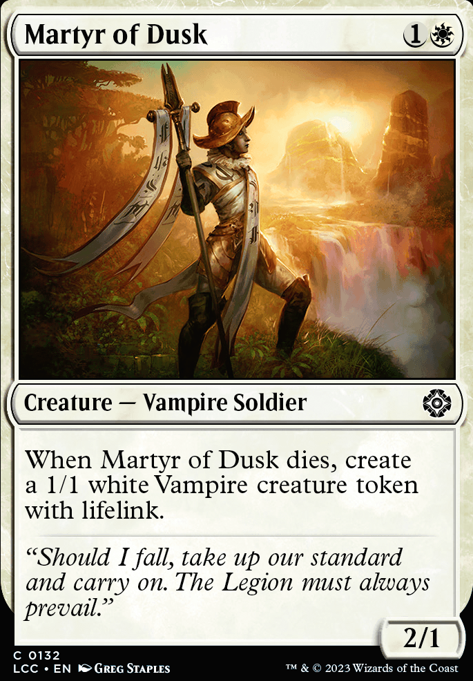 Martyr of Dusk feature for The Coven