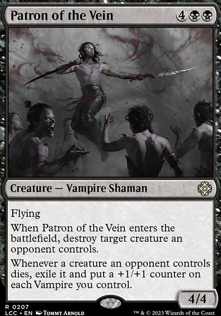 Patron of the Vein feature for Baron Sengir and Friends
