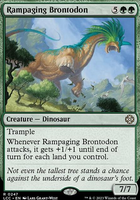 Featured card: Rampaging Brontodon