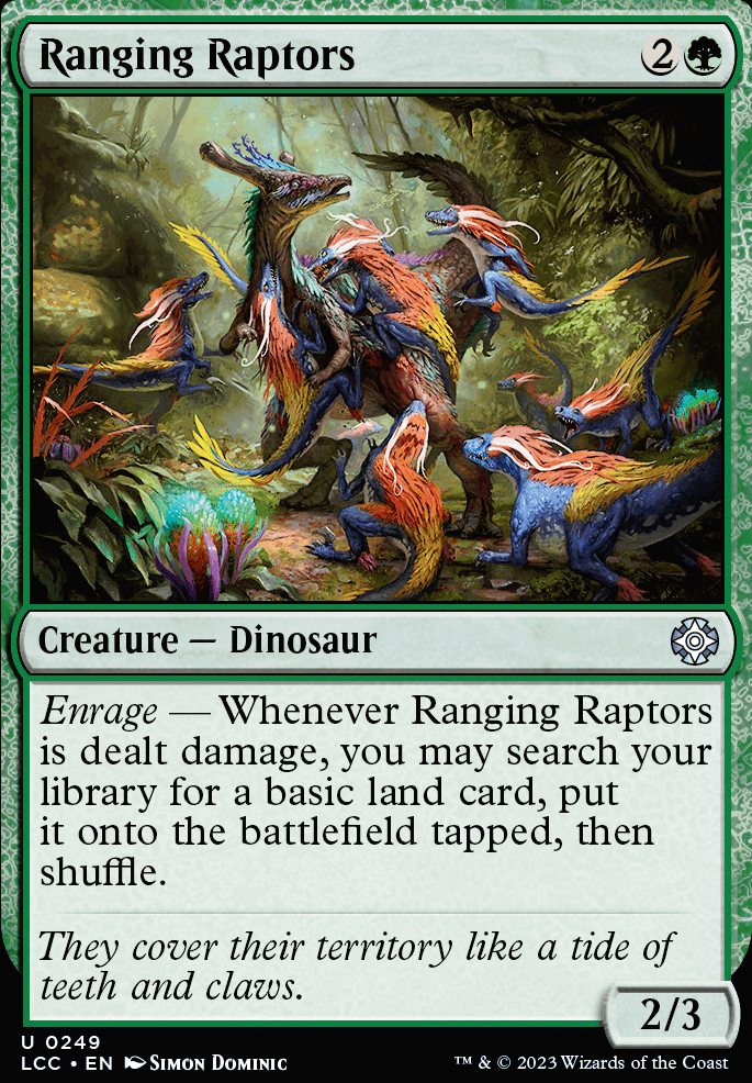 Ranging Raptors feature for Dino RAGE!