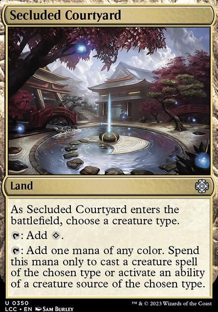 Featured card: Secluded Courtyard