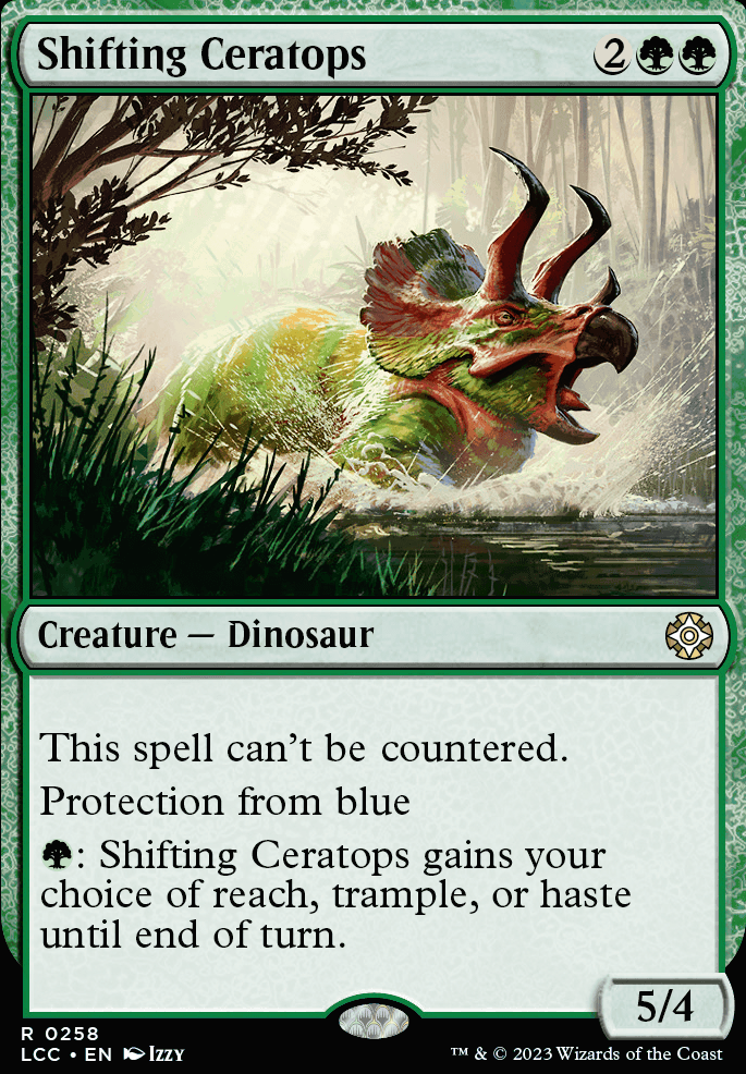 Shifting Ceratops feature for omnath random