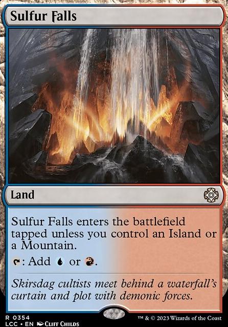 Sulfur Falls feature for Baeloth//Clan Crafter <$100 budget, flex power 3-6