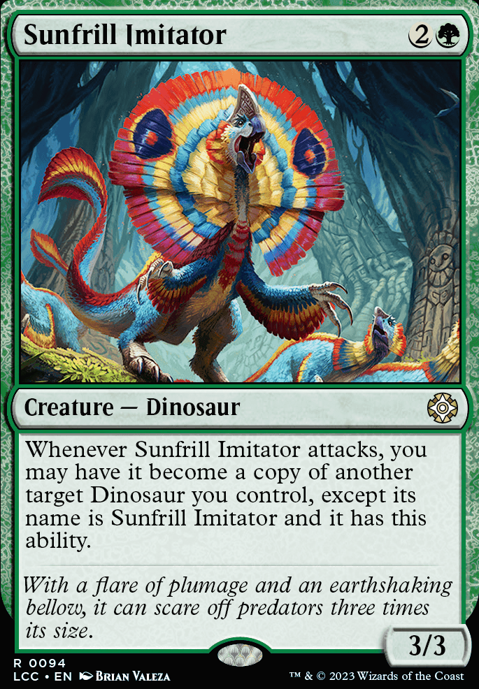 Featured card: Sunfrill Imitator
