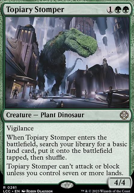 Featured card: Topiary Stomper