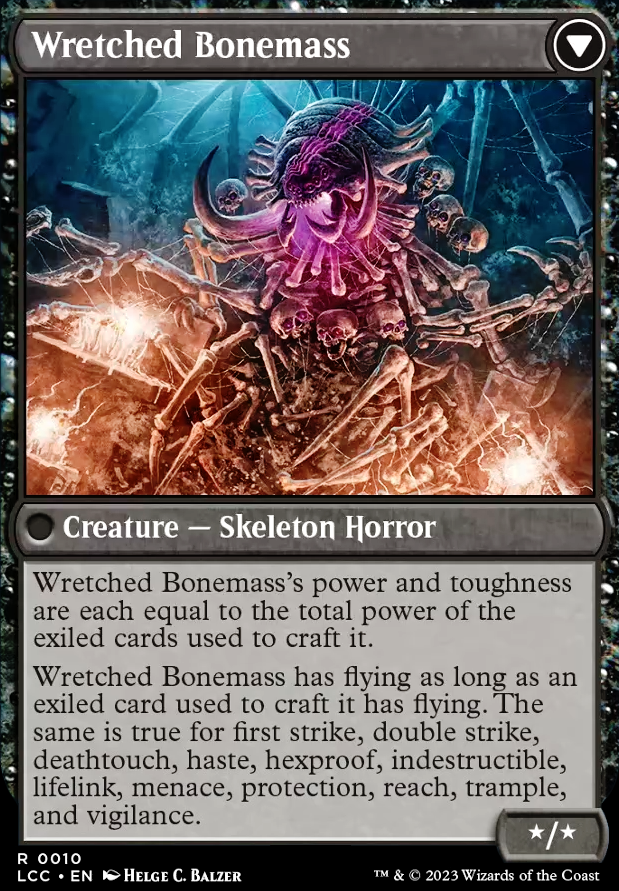 Wretched Bonemass feature for self mill blue