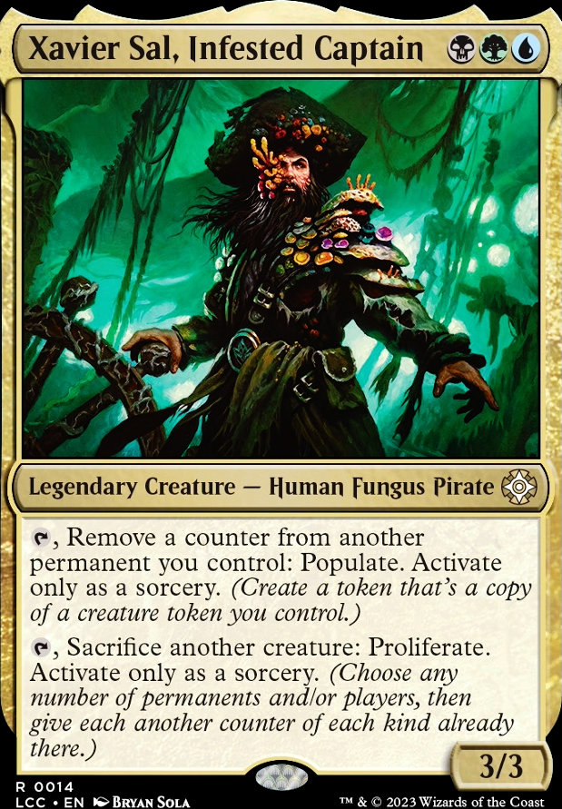 Xavier Sal, Infested Captain feature for Fungus Amongus