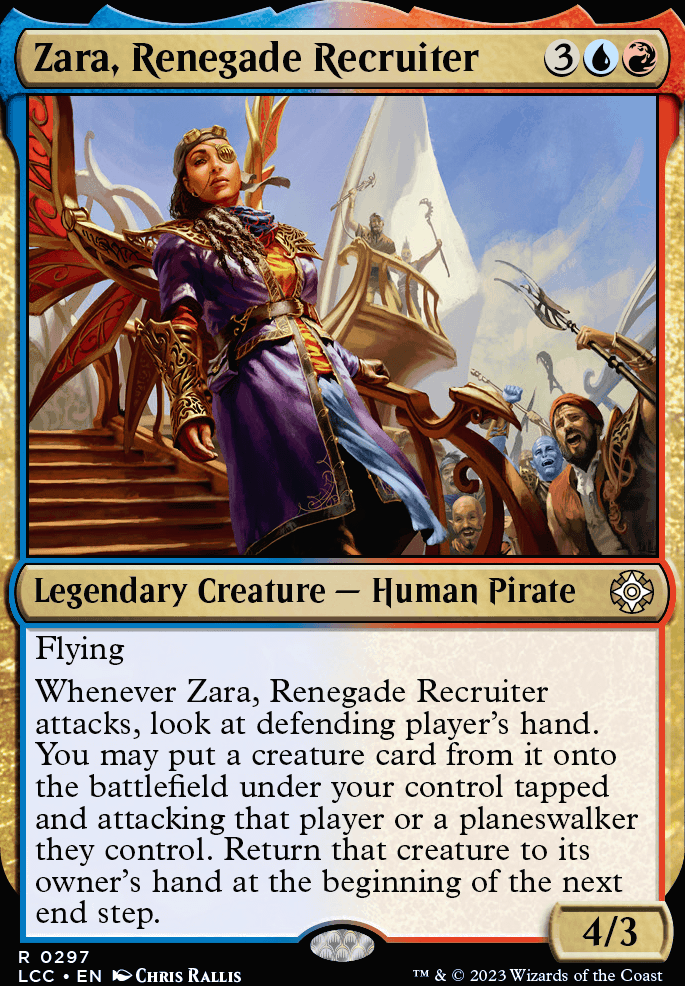 Featured card: Zara, Renegade Recruiter