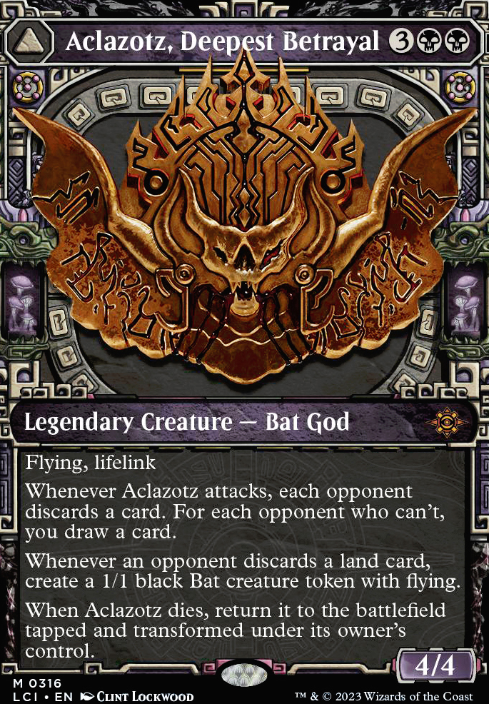 Aclazotz, Deepest Betrayal feature for Blood for the Bat God!