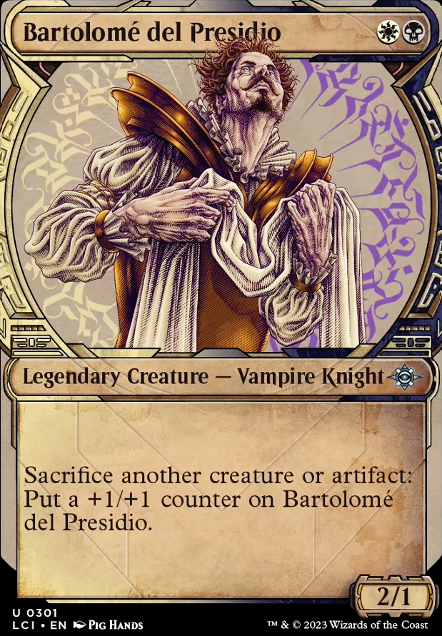 Featured card: Bartolome del Presidio