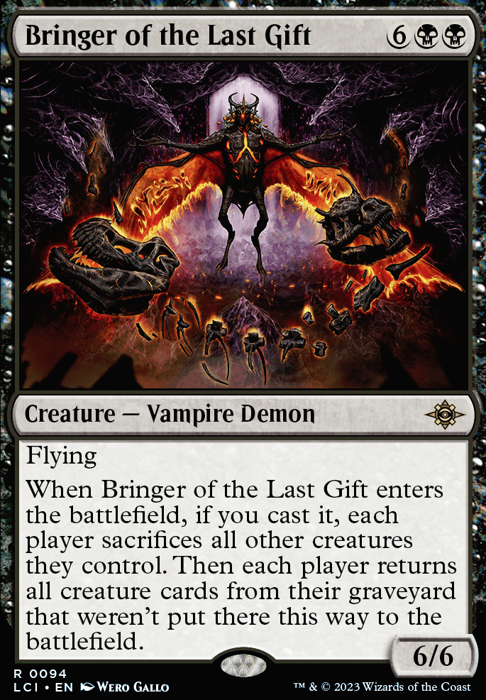 Bringer of the Last Gift feature for GBU Gift Emerge