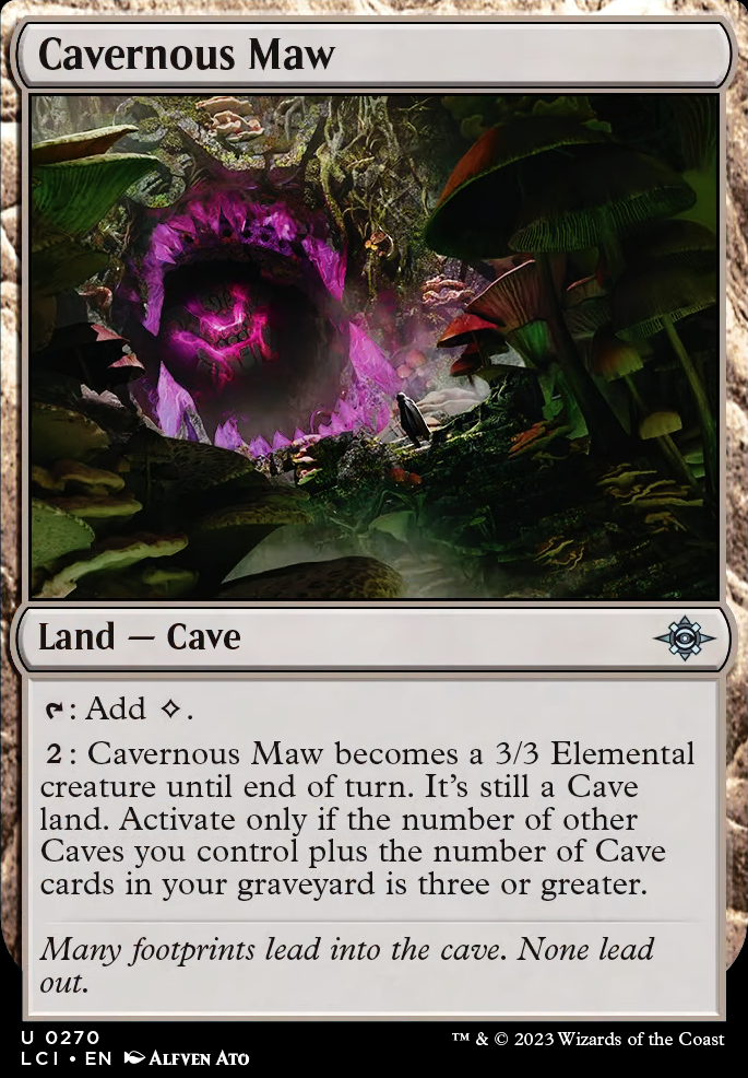 Featured card: Cavernous Maw