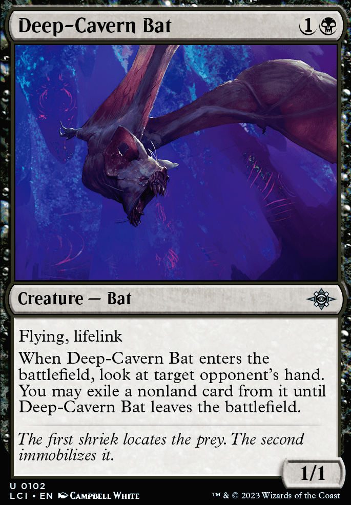 Featured card: Deep-Cavern Bat