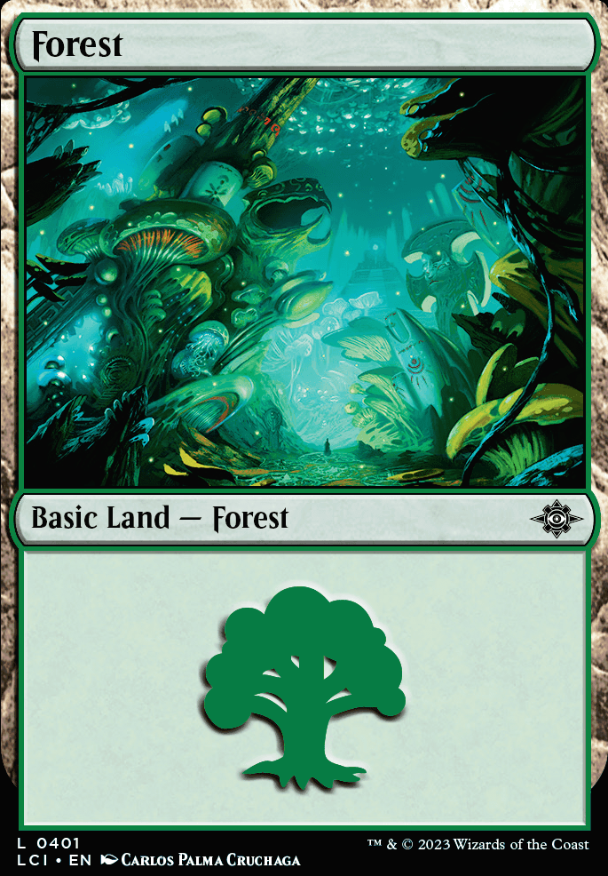Forest feature for B/G squirrel deck