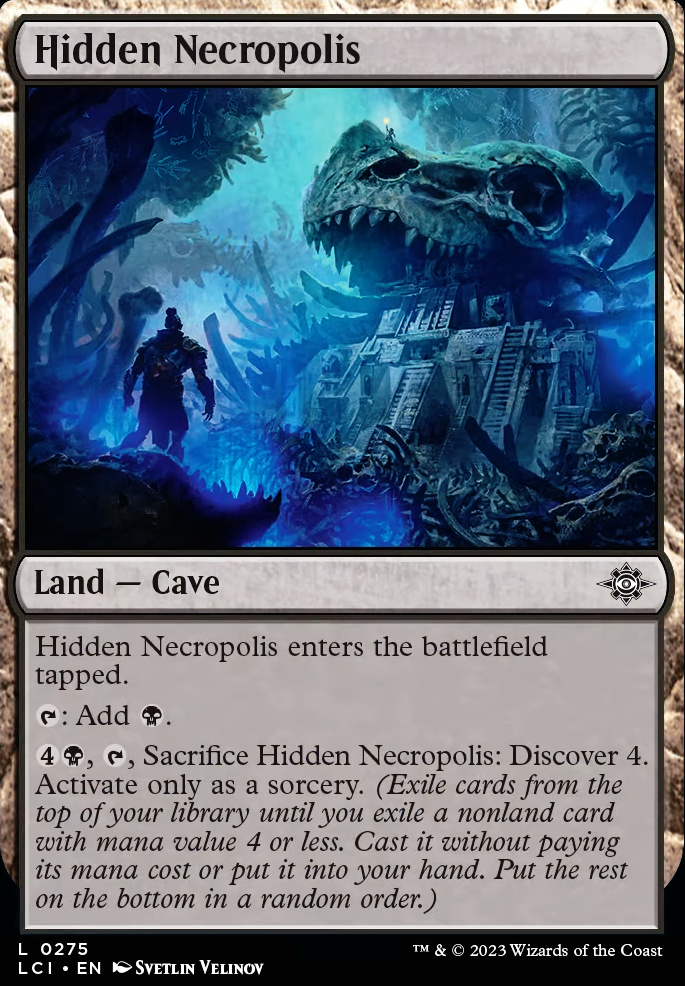 Featured card: Hidden Necropolis