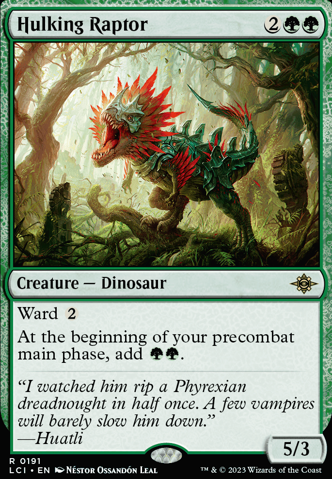 Featured card: Hulking Raptor