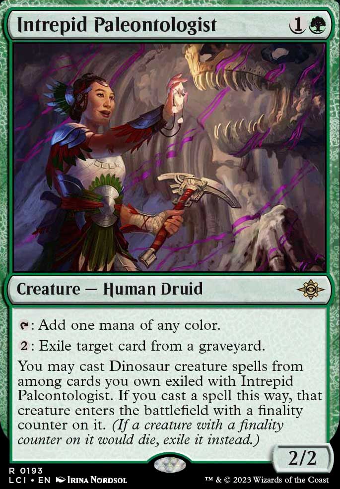 Intrepid Paleontologist feature for Gruul Dinos