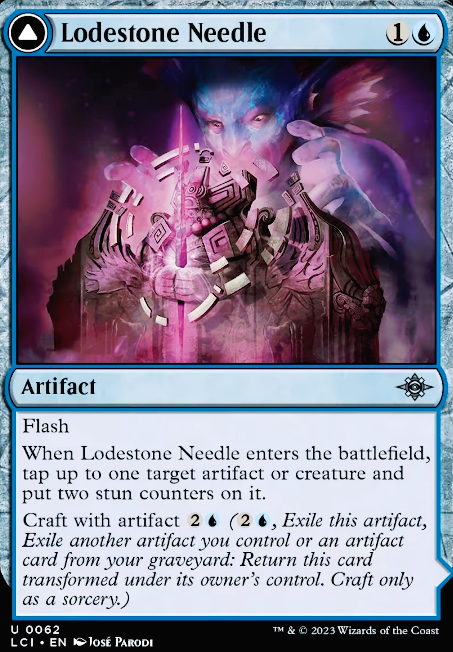 Lodestone Needle feature for Atraxa Stun Tempo