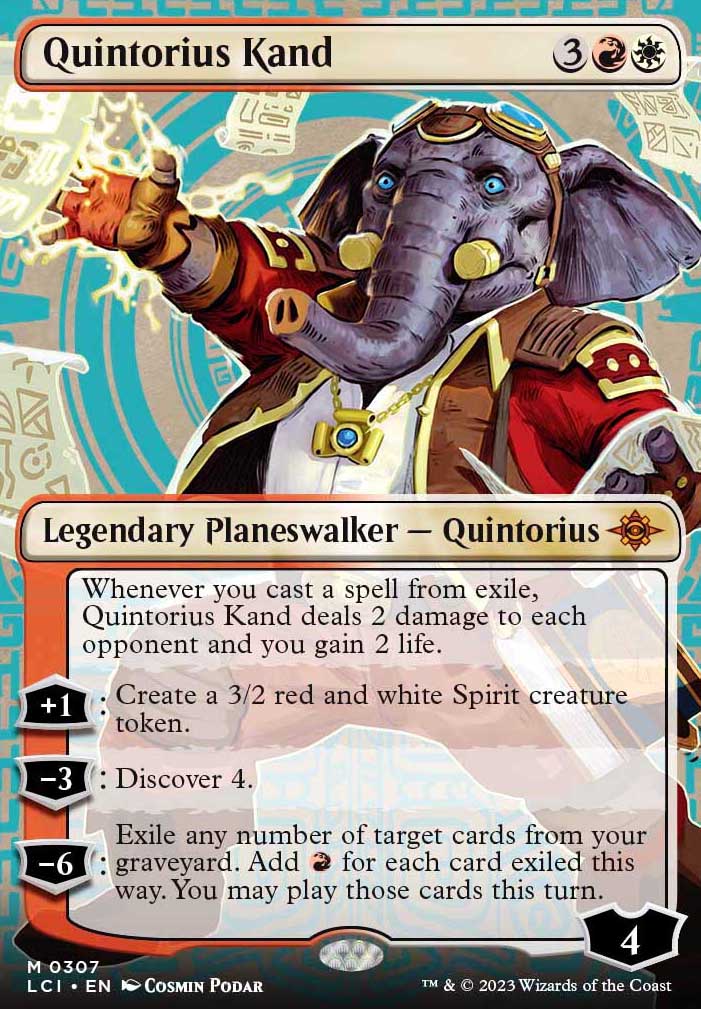 Commander: Quintorius Kand