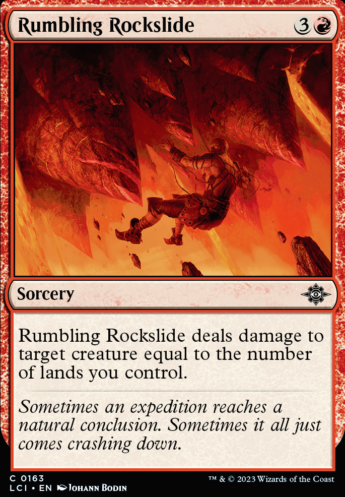 Rumbling Rockslide